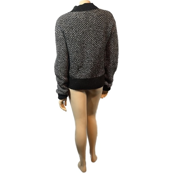 NWOT Suncoo Paris Serie Paolo Metallic knit Pull Sweater - Picture 3 of 14